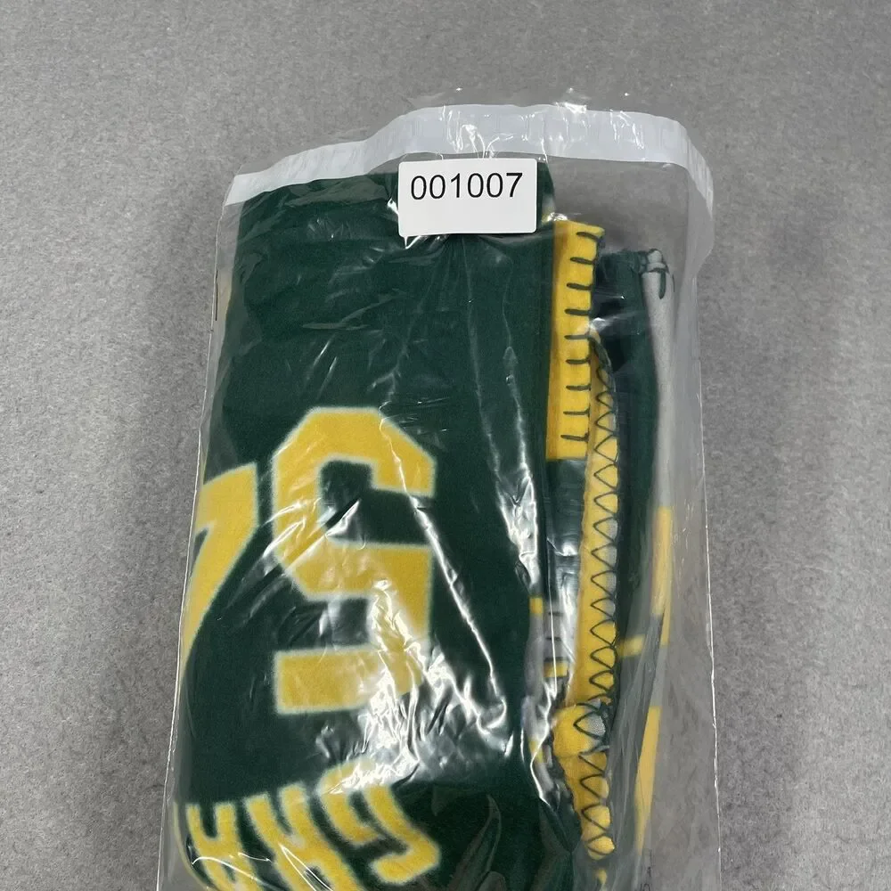 Oakland Athletics Blanket #54 Sonny Gray Green Yellow MLB Stadium Giveaway‎ 2016